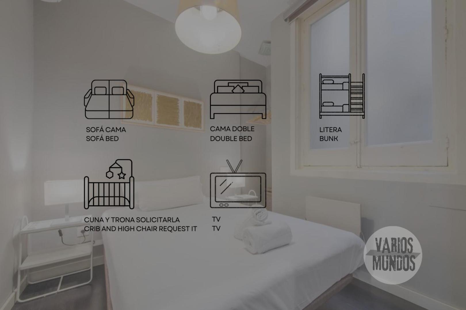 Great Apt Para 6Pax In The Heart Of Madrid Center Zewnętrze zdjęcie