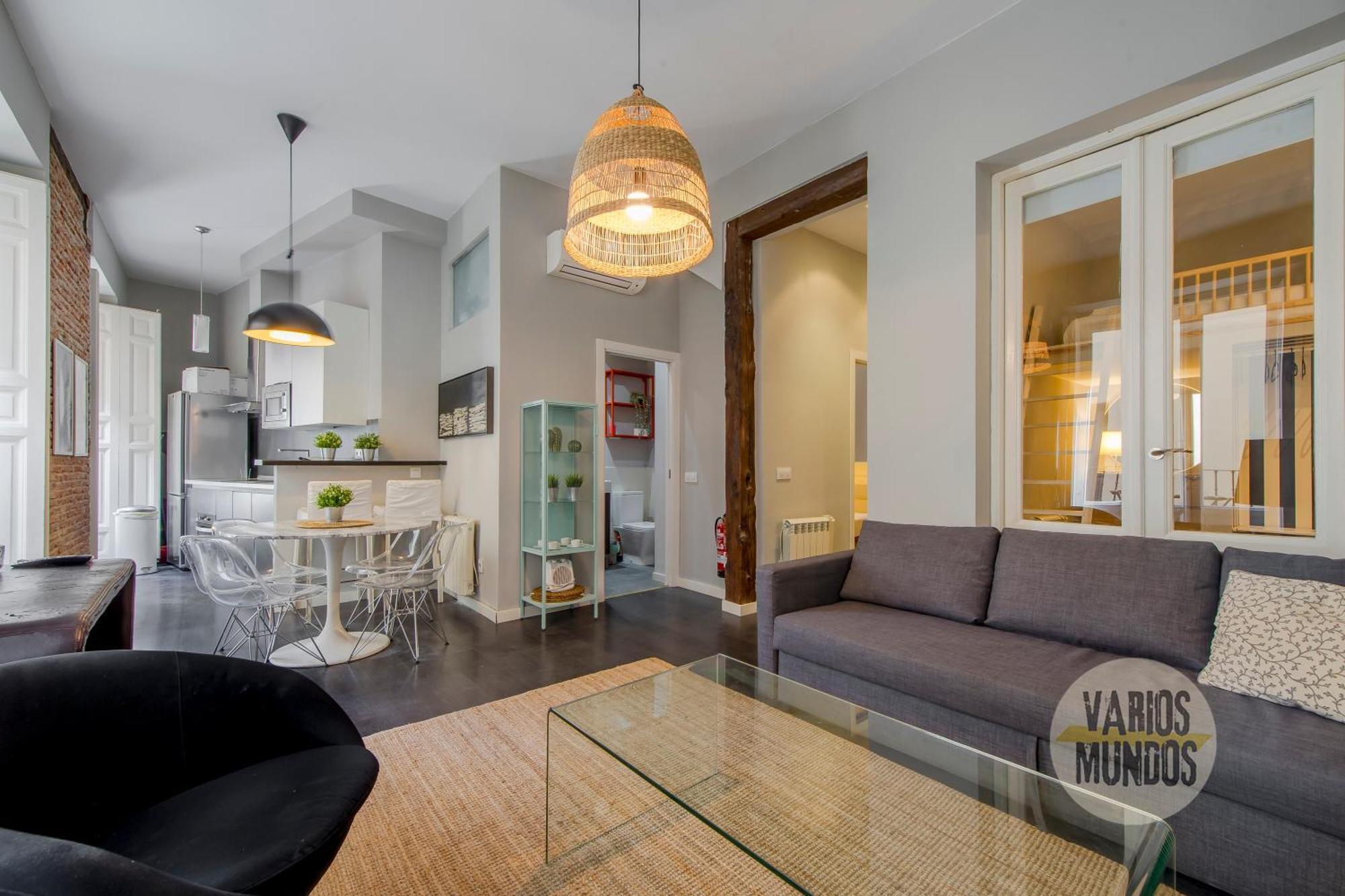 Great Apt Para 6Pax In The Heart Of Madrid Center Zewnętrze zdjęcie