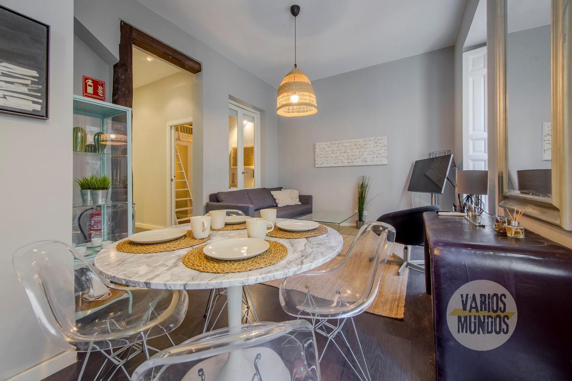 Great Apt Para 6Pax In The Heart Of Madrid Center Zewnętrze zdjęcie